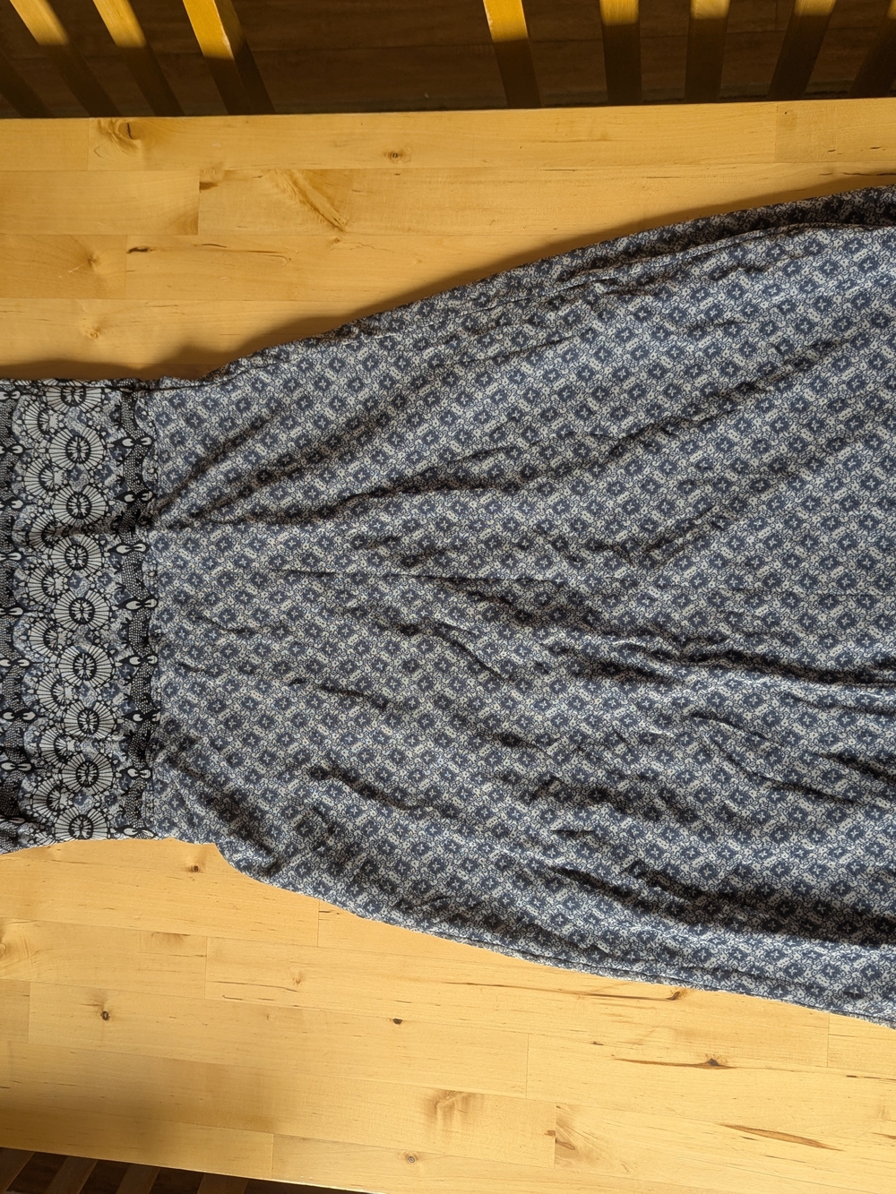 Mexx Wrap-Style Blue Patterned Women’s Dress XS - Picture 10 of 10